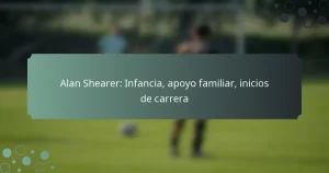 Alan Shearer: Infancia, apoyo familiar, inicios de carrera